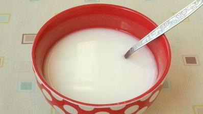 малиновый кисель с мятой