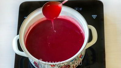 малиновый кисель