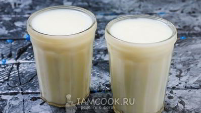 молочный кисель из картофельного крахмала