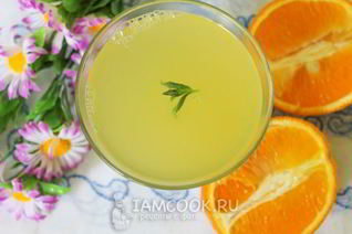 Цитрусовый кисель