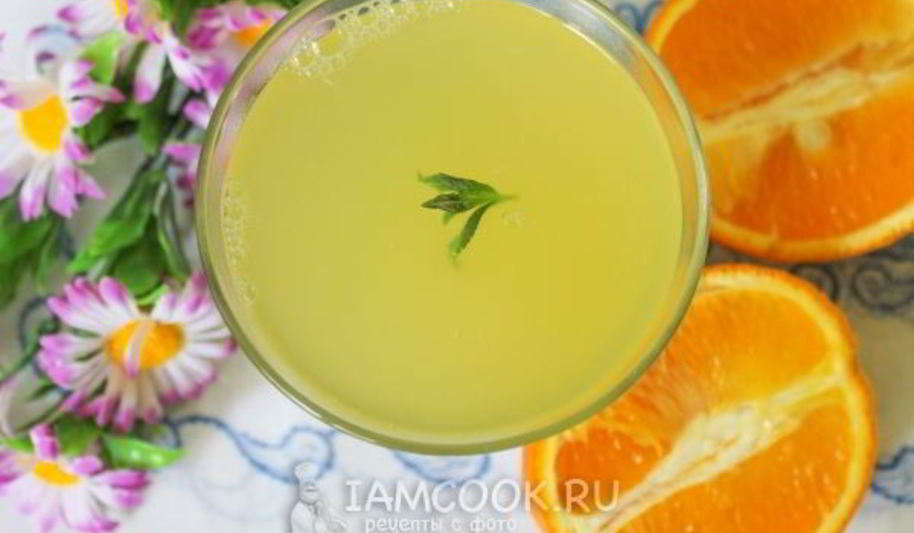 Рецепт цитрусового киселя
