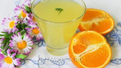цитрусовый кисель