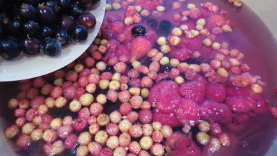 ягодный кисель