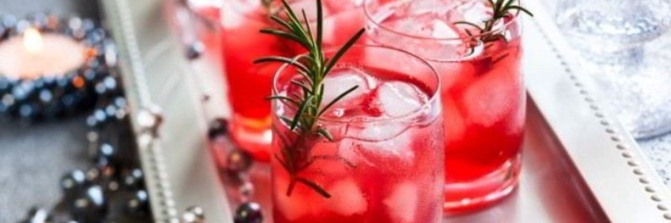 Клюквенный коктейль с апельсином