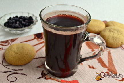 Черничный кофе