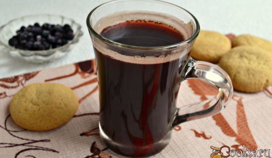 Рецепт черничного кофе