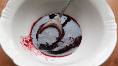 черничный кофе