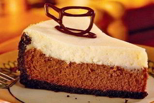 Чизкейк Кофе с молоком на шоколадной основе