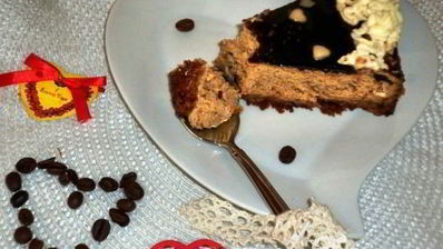 чизкейк кофейный с кофейным желе