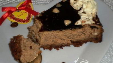 чизкейк кофейный с кофейным желе