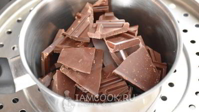 горячий шоколад с кофе