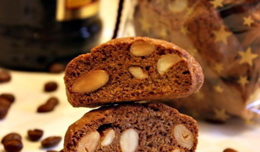 Рецепт кантуччей с эспрессо и марципаном