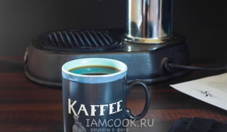 Рецепт кофе американо
