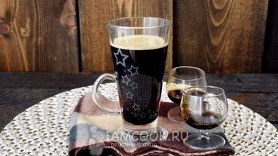 кофе черный лес