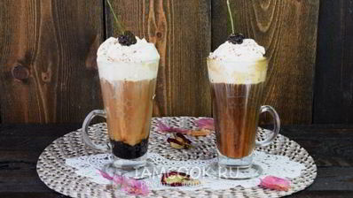 кофе черный лес