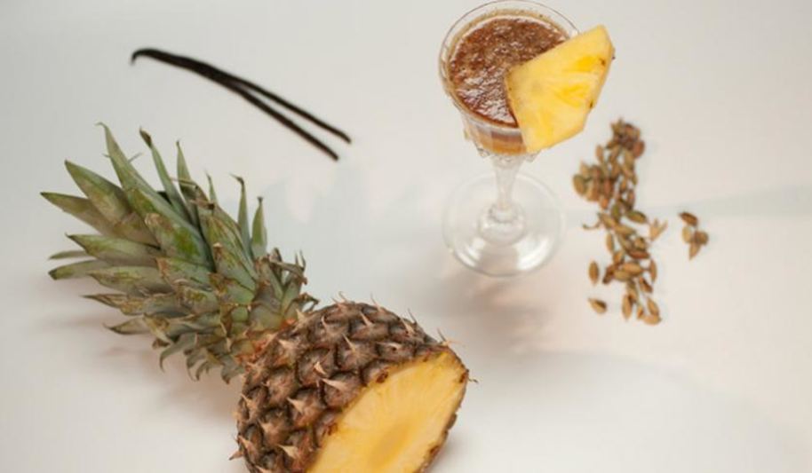 Рецепт кофе с ананасом