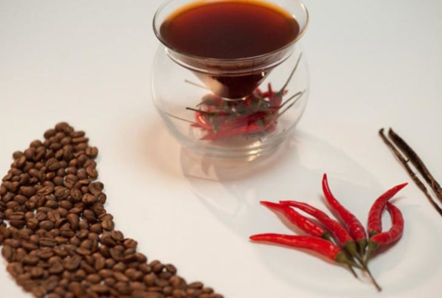 Кофе с клубникой