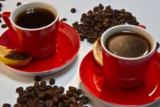 Кофе с коньяком