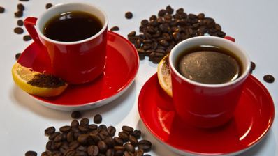 кофе с коньяком