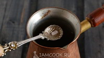 кофе с корицей