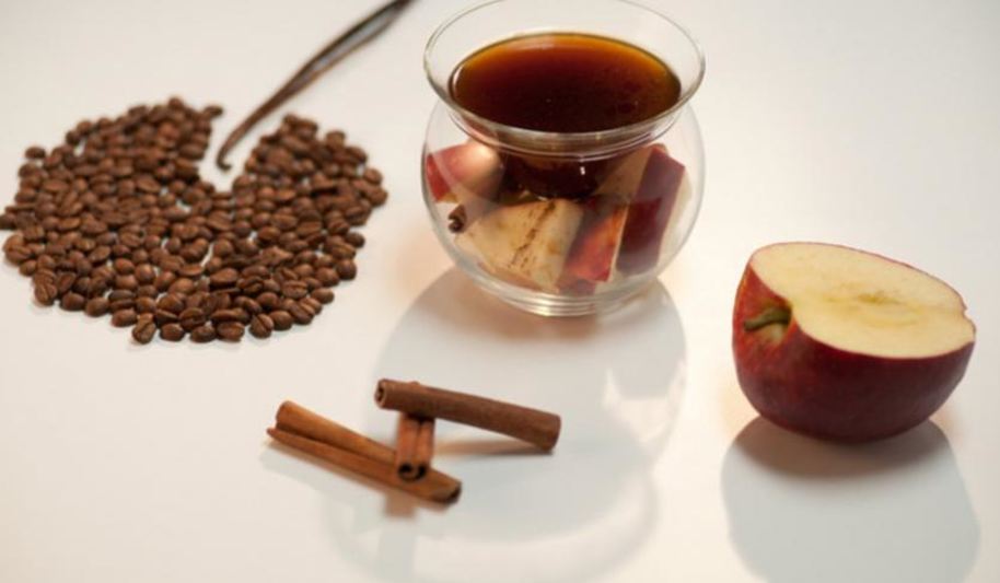 Рецепт кофе с яблоком