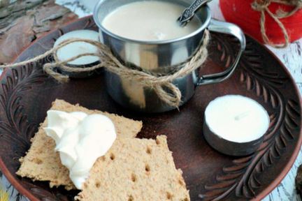 Пикантный кофе с плавленым сыром