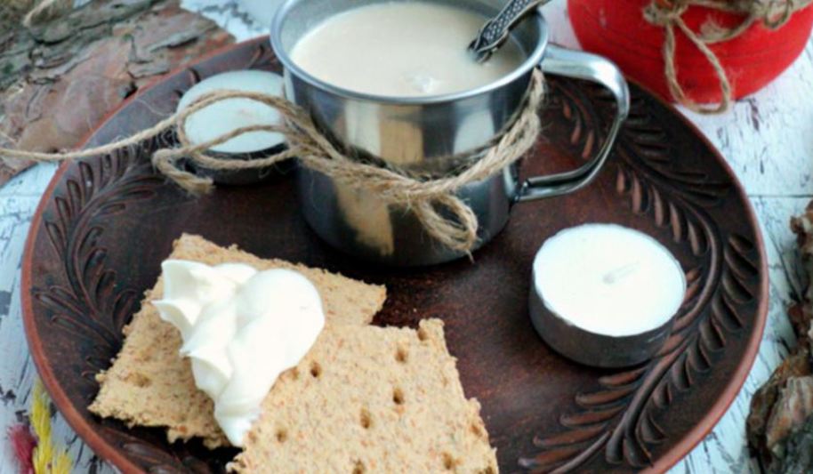 Рецепт пикантного кофе с плавленым сыром