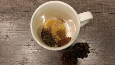 пряный рождественский кофе