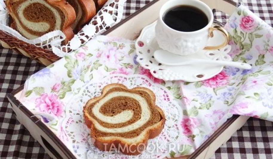 Рецепт сдобы кофе с молоком