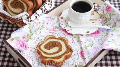 сдоба кофе с молоком