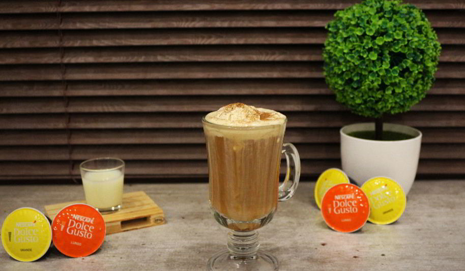 Рецепт сливочного кофе с мороженым