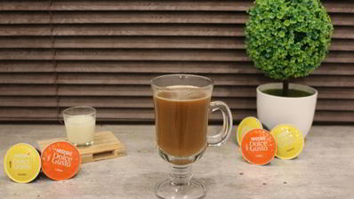 сливочный кофе с мороженым