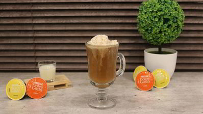 сливочный кофе с мороженым