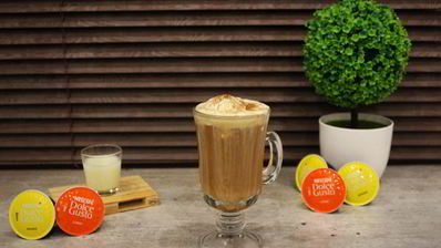 сливочный кофе с мороженым