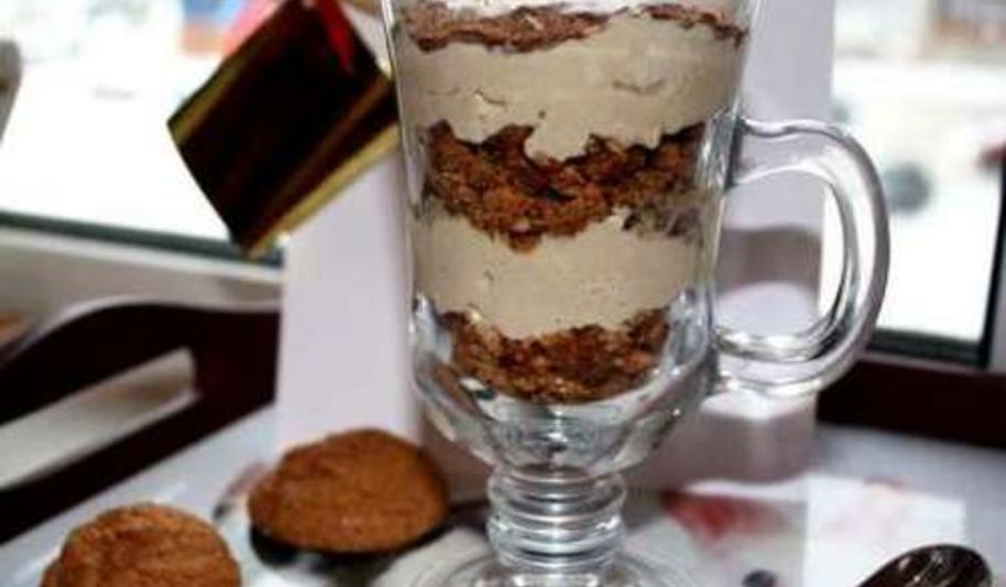 Рецепт творожного капучино с шоколадом