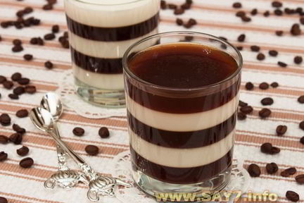 Желе Кофе с молоком