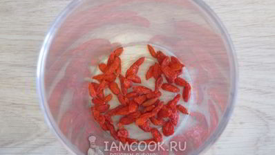 коктейль белковый с годжи