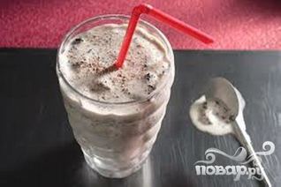 Коктейль Сюрприз с шоколадной крошкой