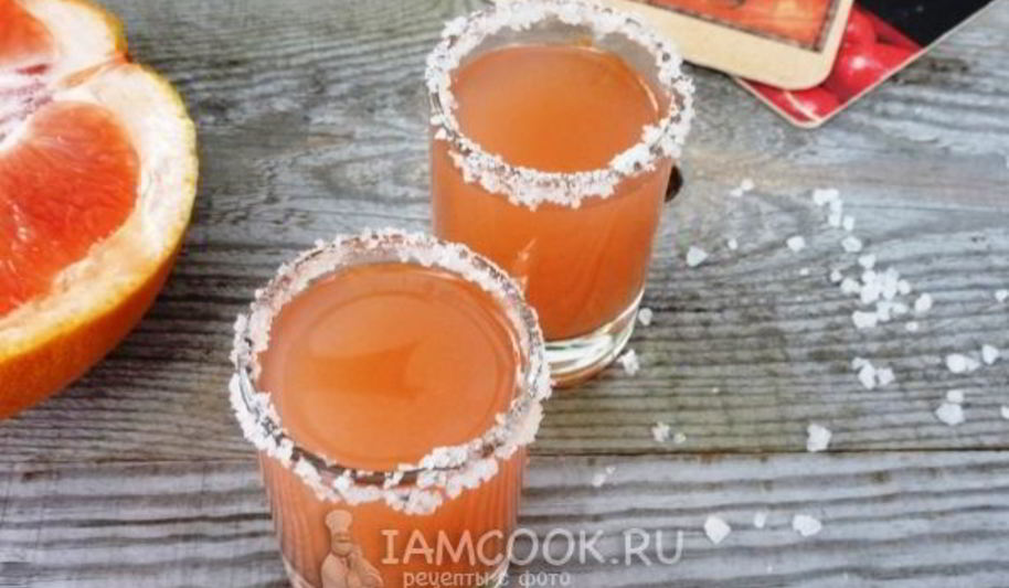 Рецепт коктейля соленого пес