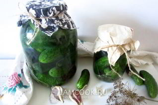 Огурцы квашеные с водкой