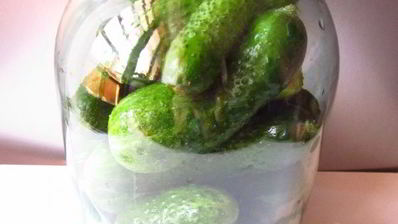 огурцы квашеные с водкой