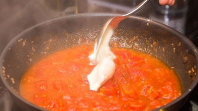 пенне с водкой