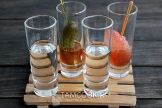 Шутер коктейли с водкой