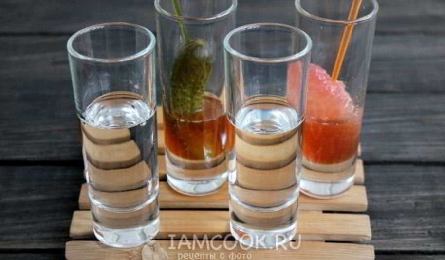 Рецепт шутера коктейли с водкой