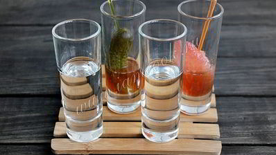 шутер коктейли с водкой