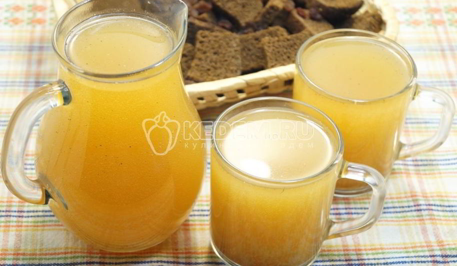 Рецепт кваса из сухого кваса