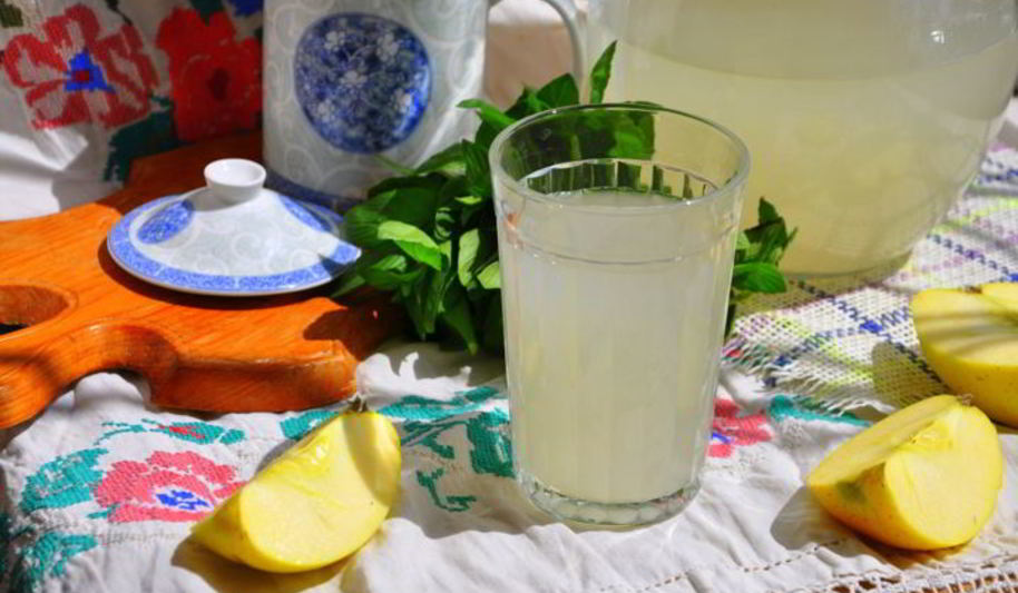 Рецепт кваса яблочного