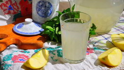 квас яблочный