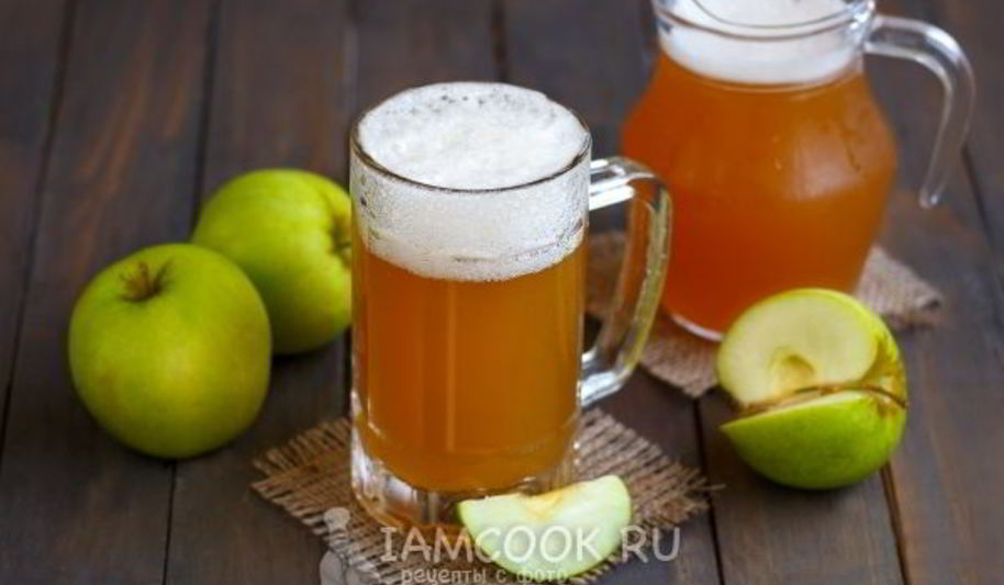 Рецепт яблочного кваса