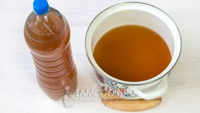 яблочный квас